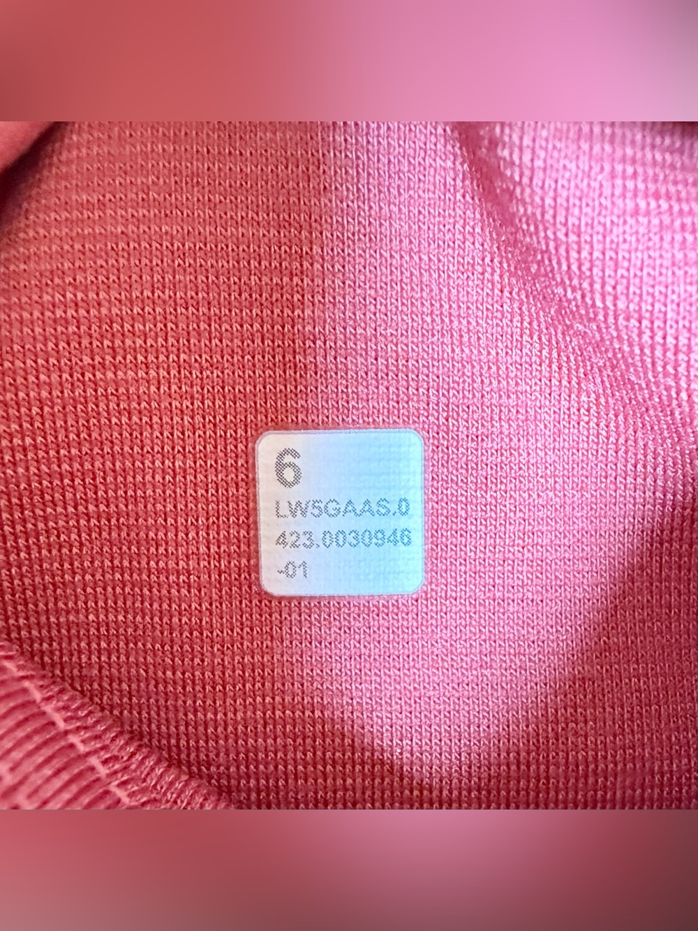 Lululemon V-Waist Yoga Tight 25 Grid Texture
Vintage Rose Sz 6 - Picture 7 of 9
